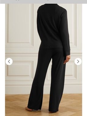 Skims Ribbed stretch-modal jersey lounge set size small